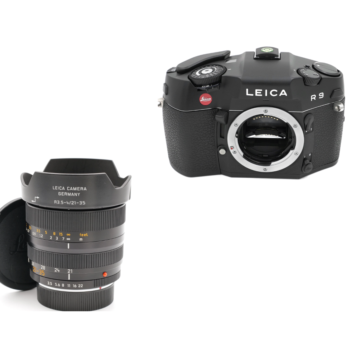 Leica r9 + 21-35mm vario-elmar-r asph rom — wide film slr kit