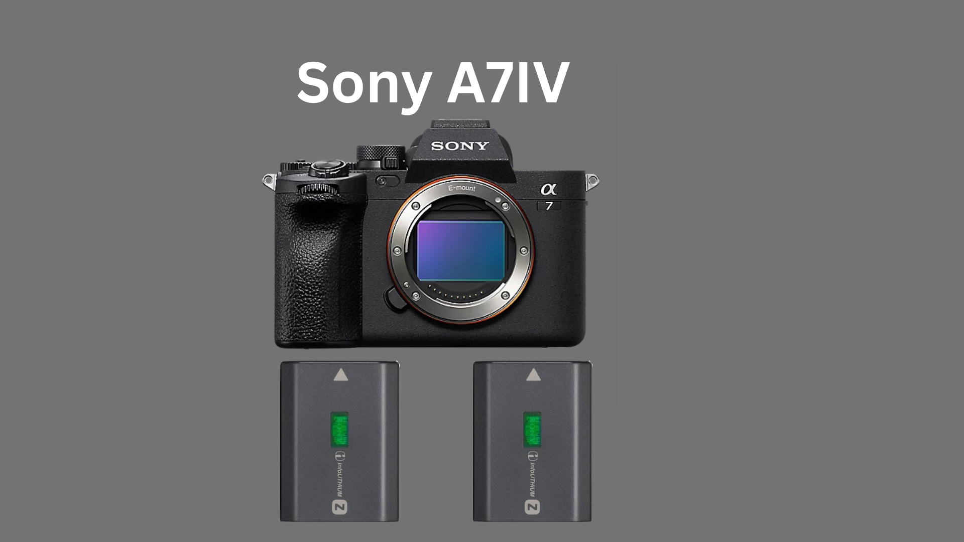 Sony a7 iv