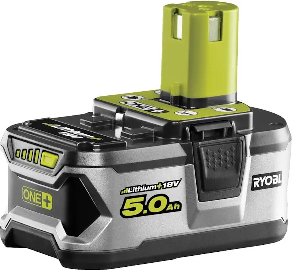Ryobi 5 ampere 18 volt batteri one+ 