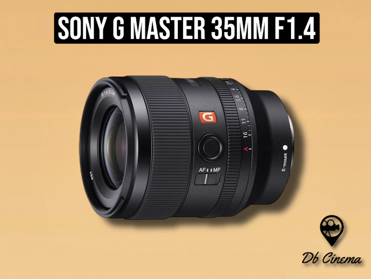 Sony g master 35mm f1.4 prime lens