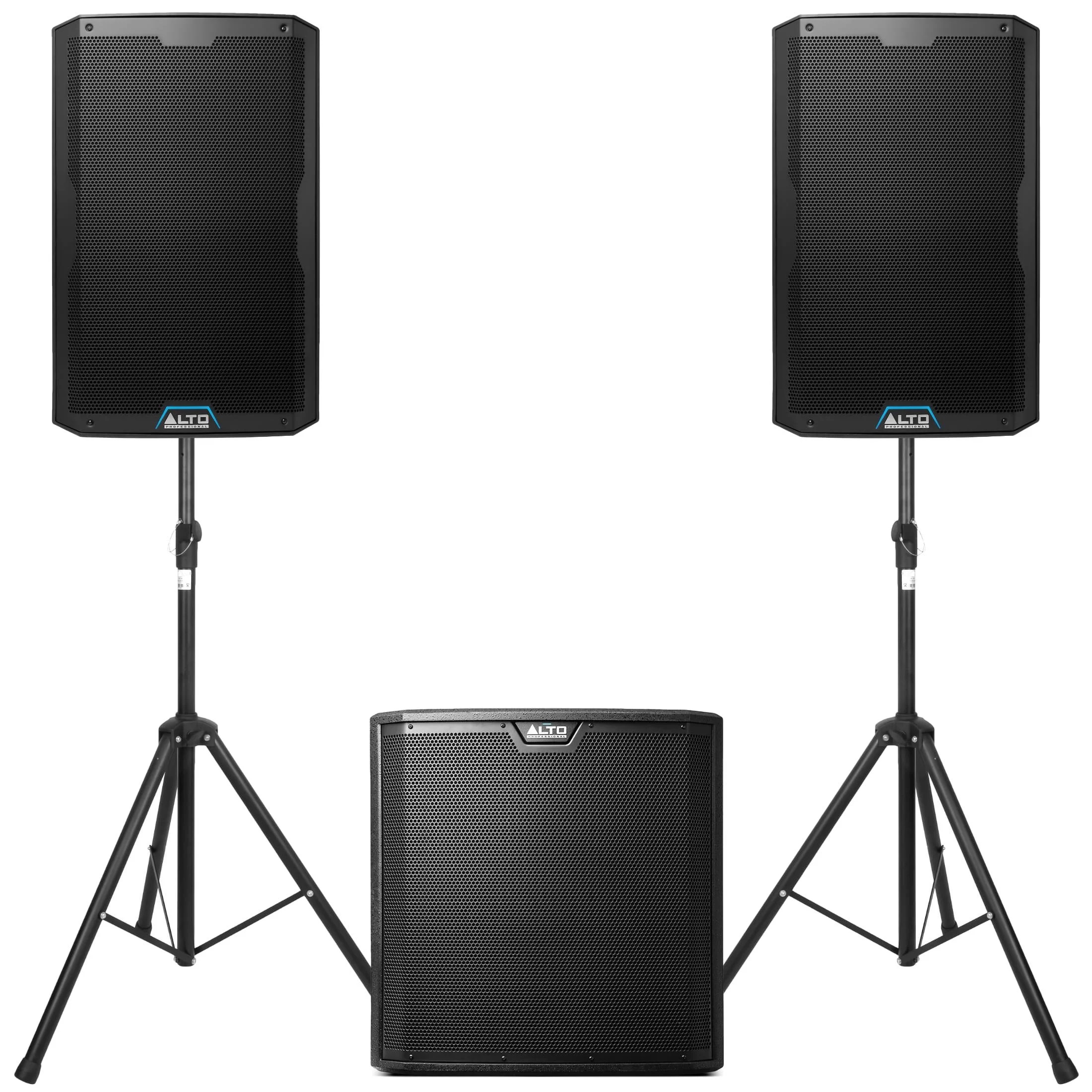 Pa speaker system for hire / active speaker 2500w / alto ts415 / ts15s / mixer / 360 photo booth