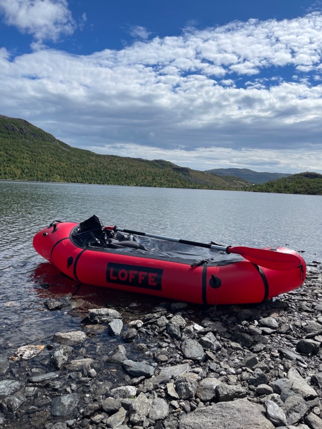 Packraft - utstyr inkl -solid raft(420d+820d)