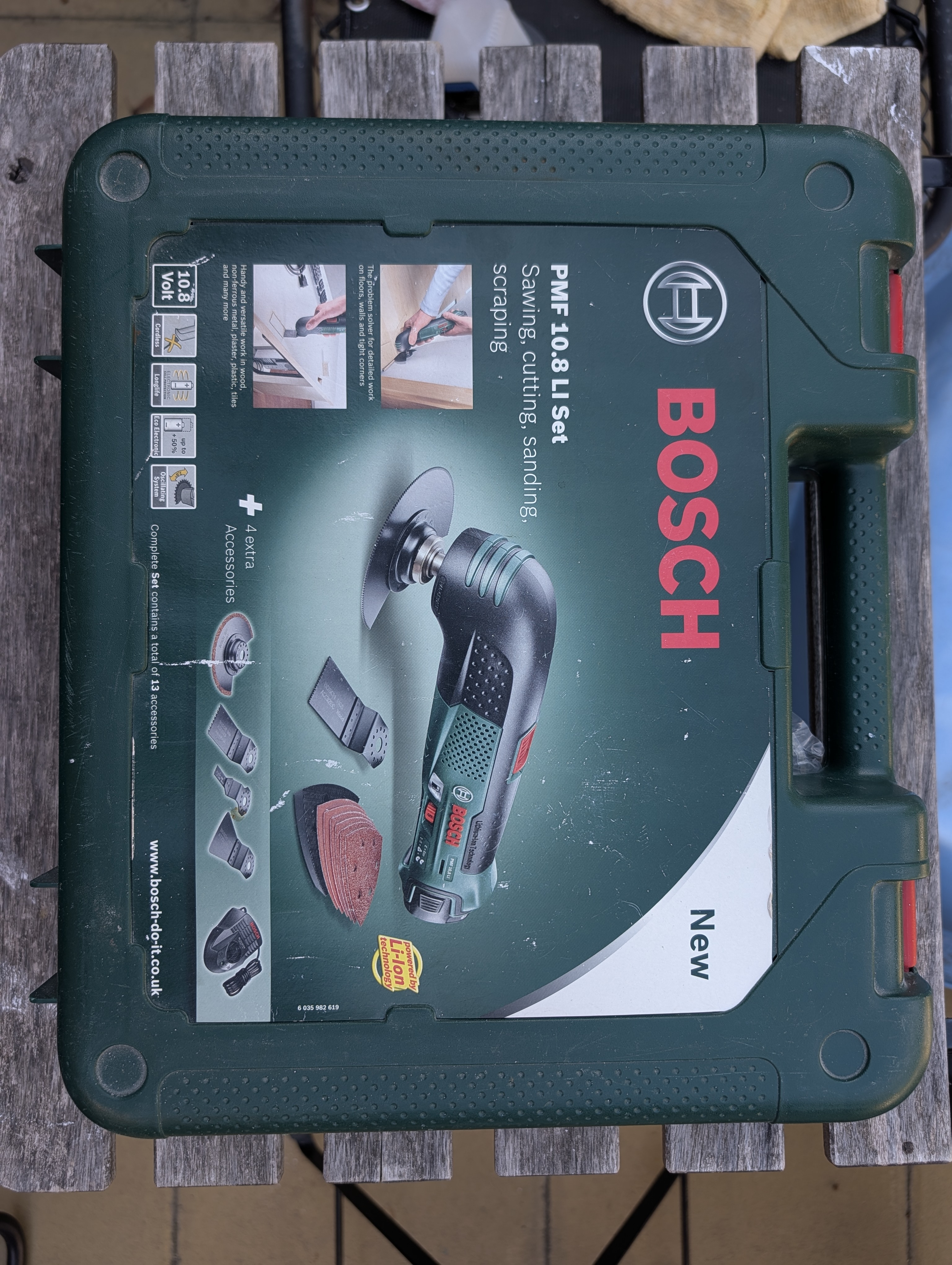 Bosch pmf 10.8v cordless multi-tool