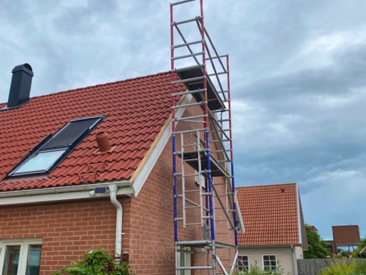 Smidig proffs-rullställning, arbetshöjd 8 m