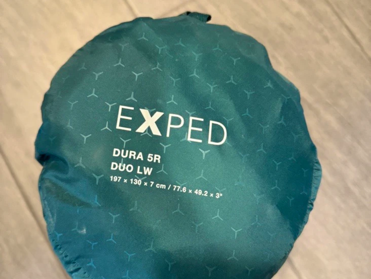 Exped dura 5r duo ilmatäytteinen makuualusta