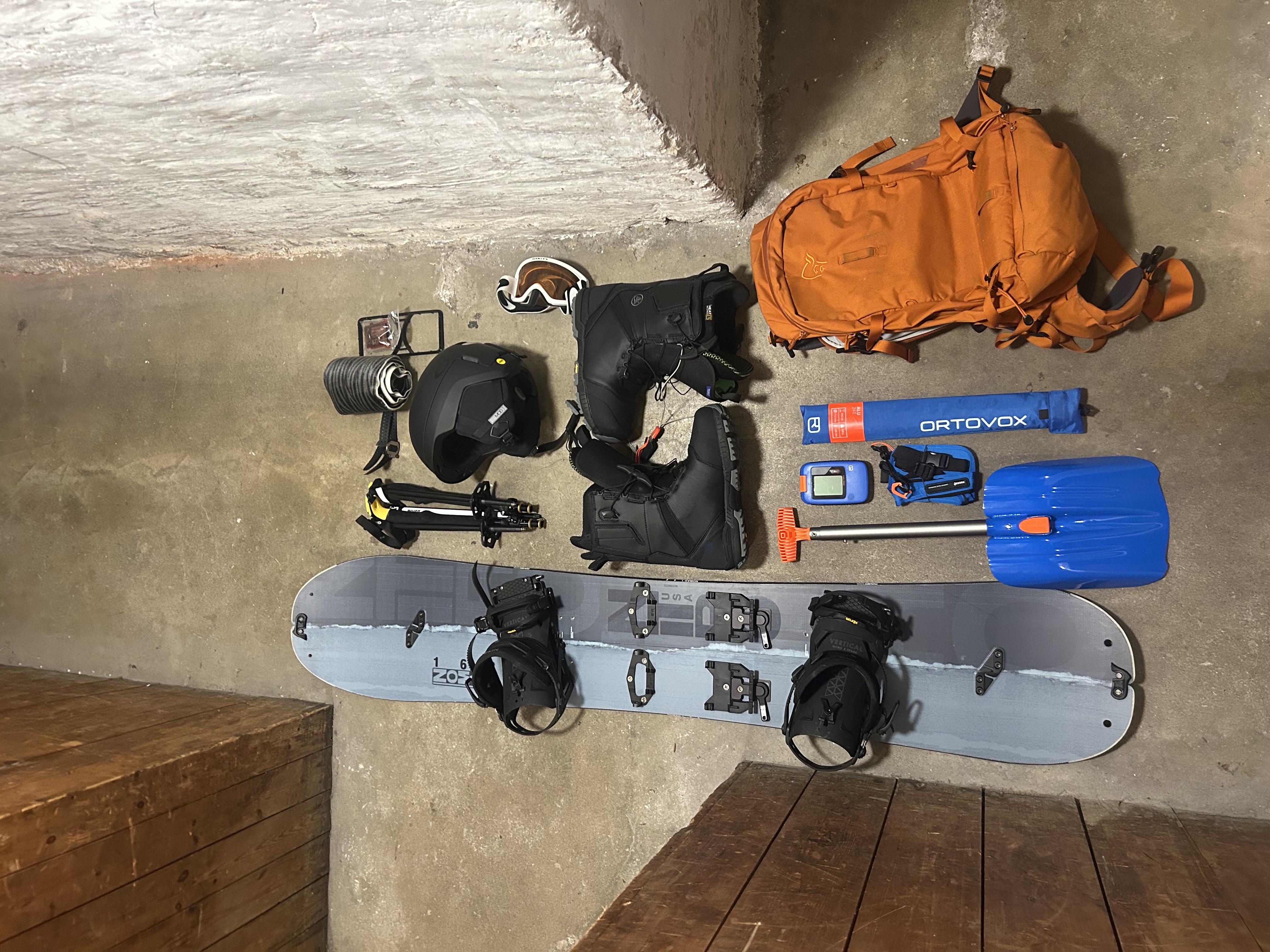 Komplett splitboardpakke: nitro nomad 162 cm m/skredutstyr