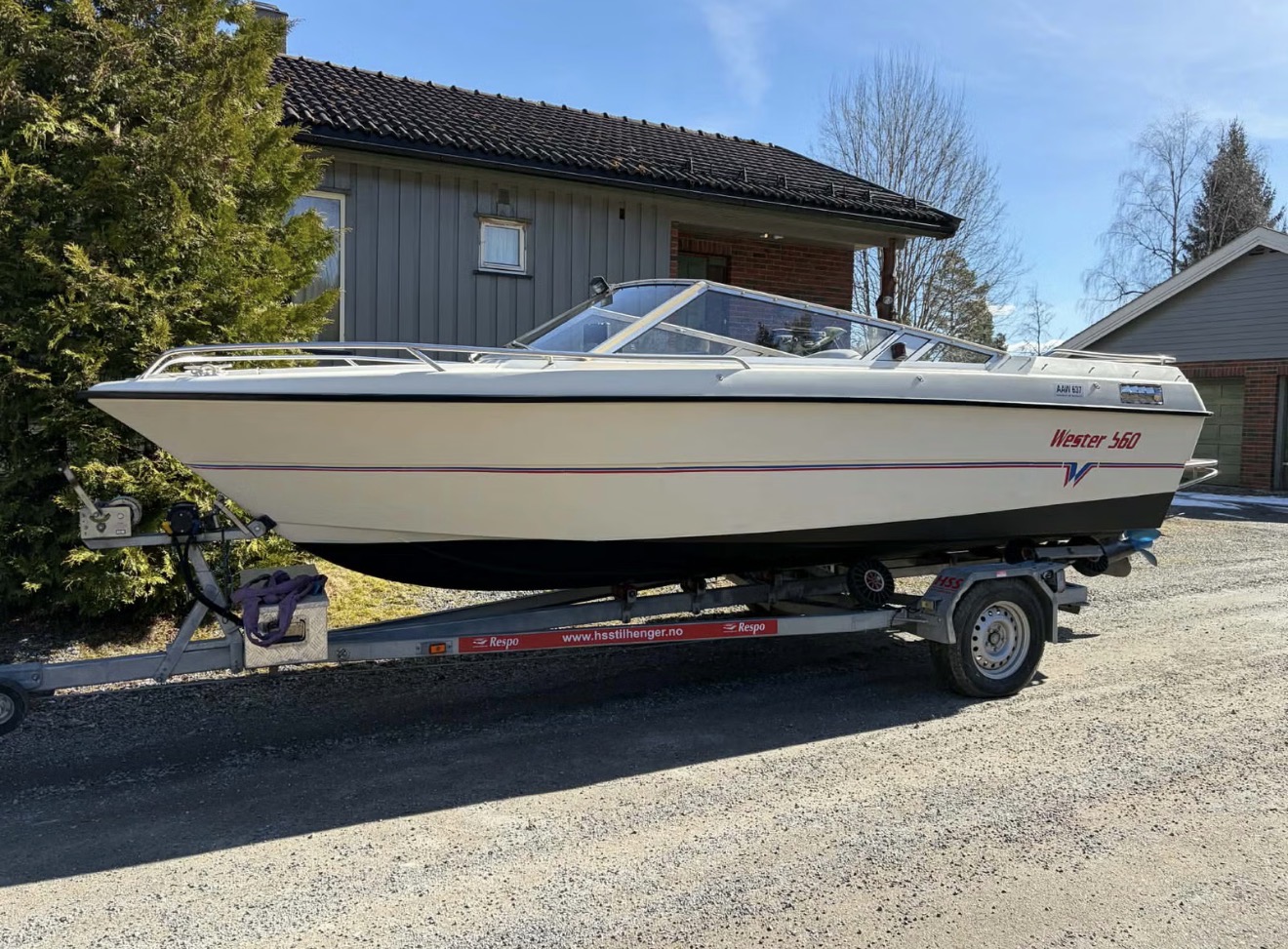 Respo hss 20 fot / 1002kg nyttelast 