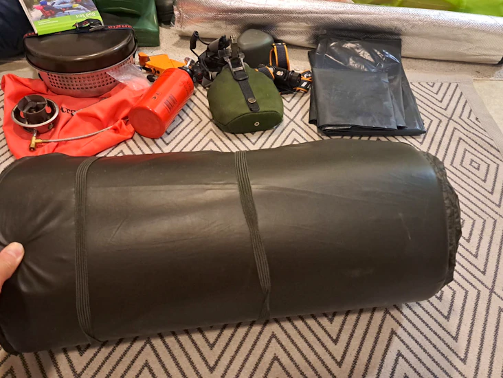 Camping pad, military standard