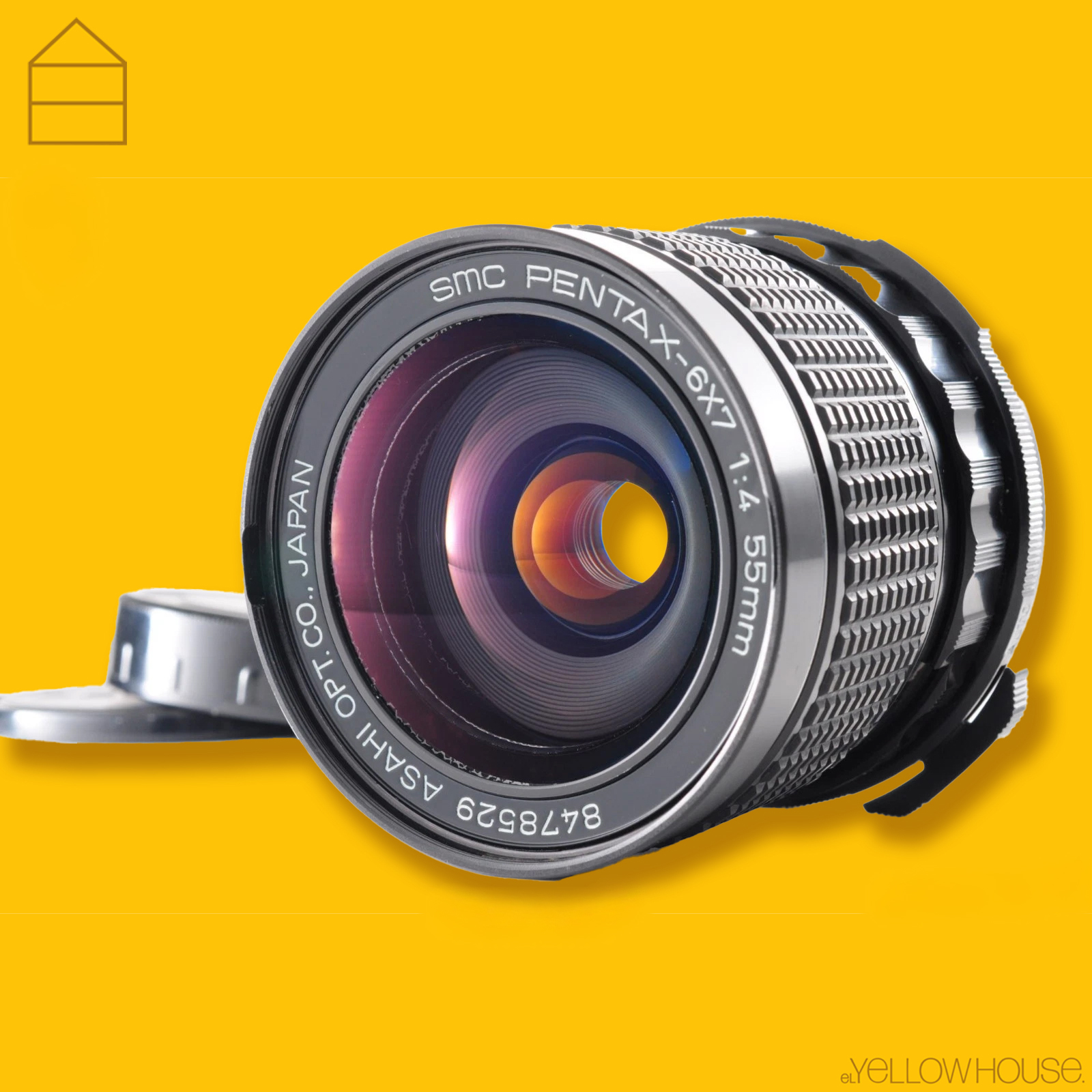 Pentax 55mm f/4 – medium format wide lens