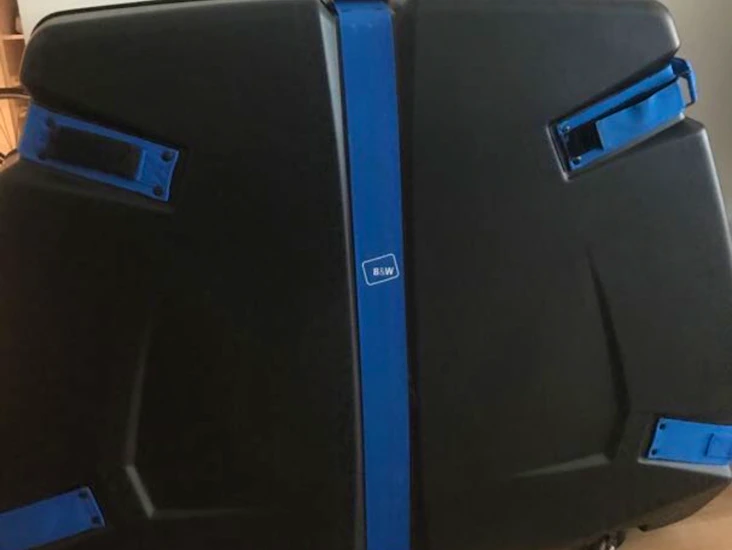 Hård väska för cykeltransport