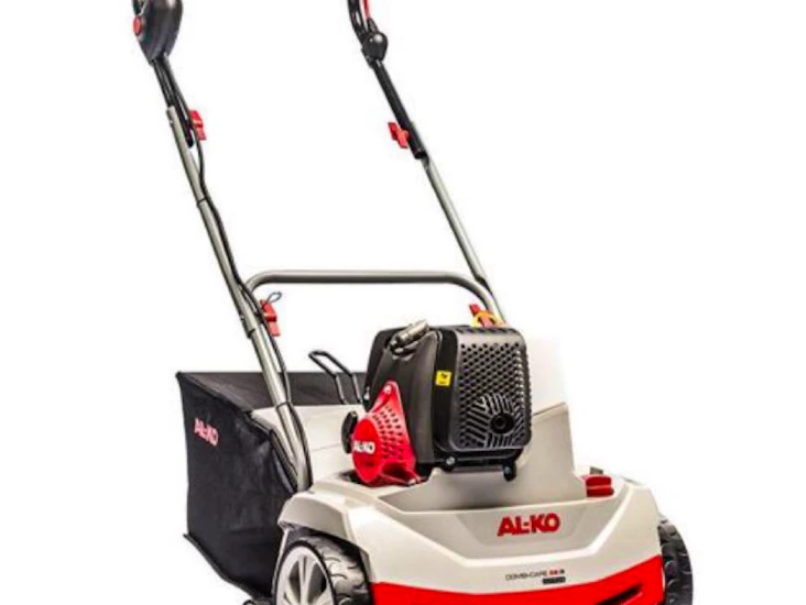 Bensindriven vertikalskärare och mossrivare