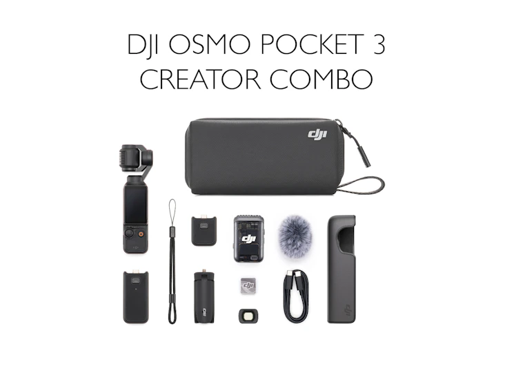 Dji osmo pocket 3 creator combo (mic) 256gb
