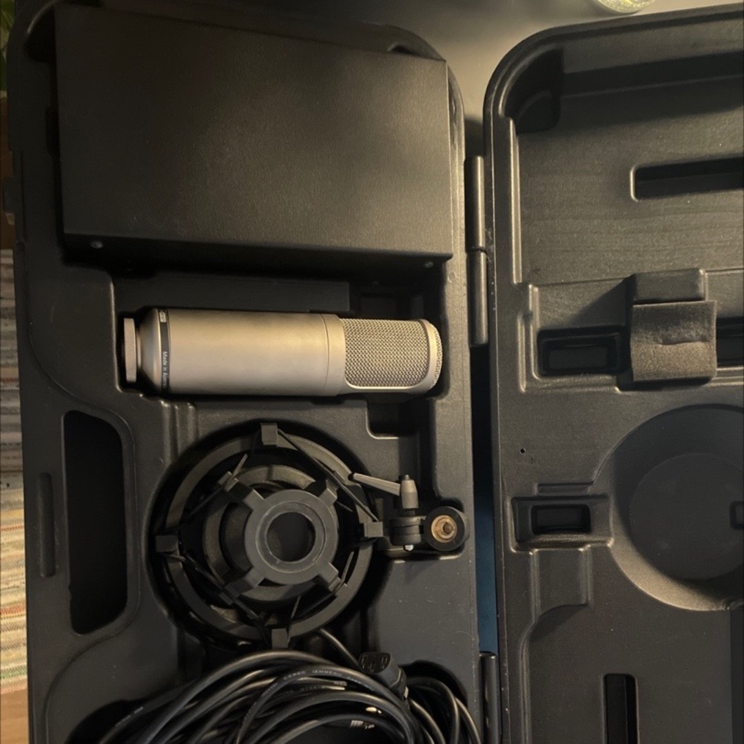 Røde k2 rørmikrofon med koffert