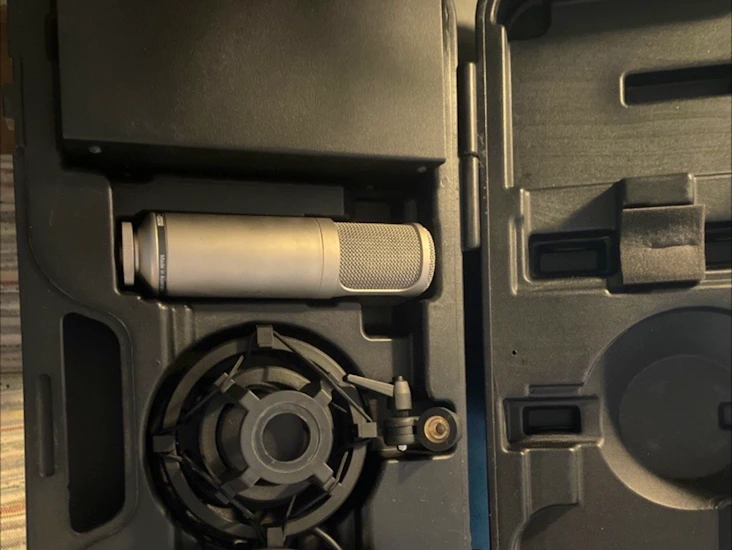 Røde k2 rørmikrofon med koffert