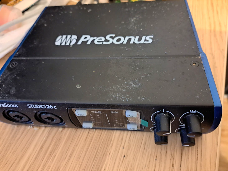 Presonus studio 26c usb ljudkort