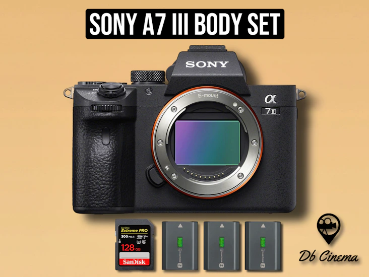 Sony a7 iii a7iii 4k cinema camera full frame mirrorless body set sony a7 3 sony a73