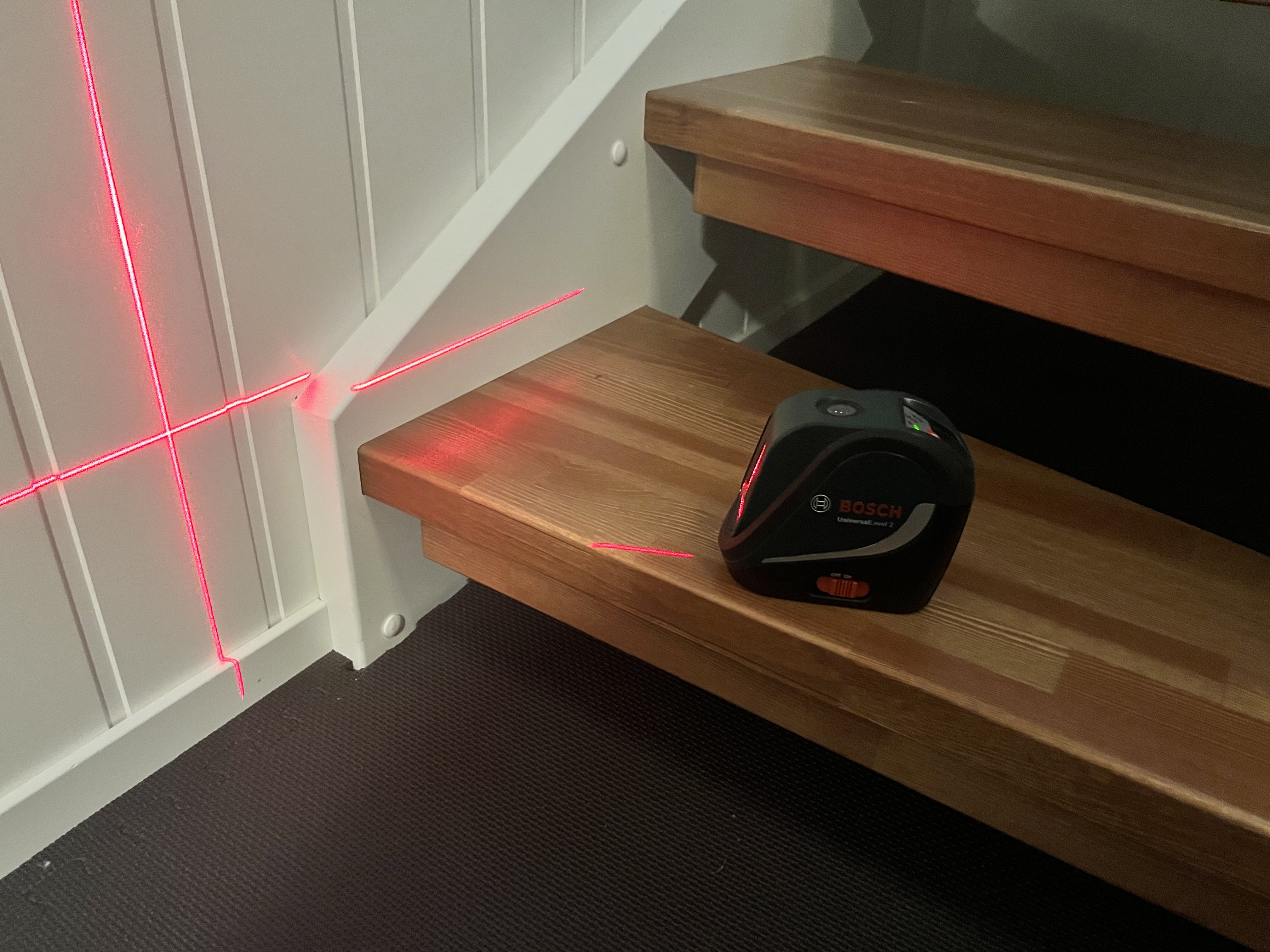 Enkel krysslaser