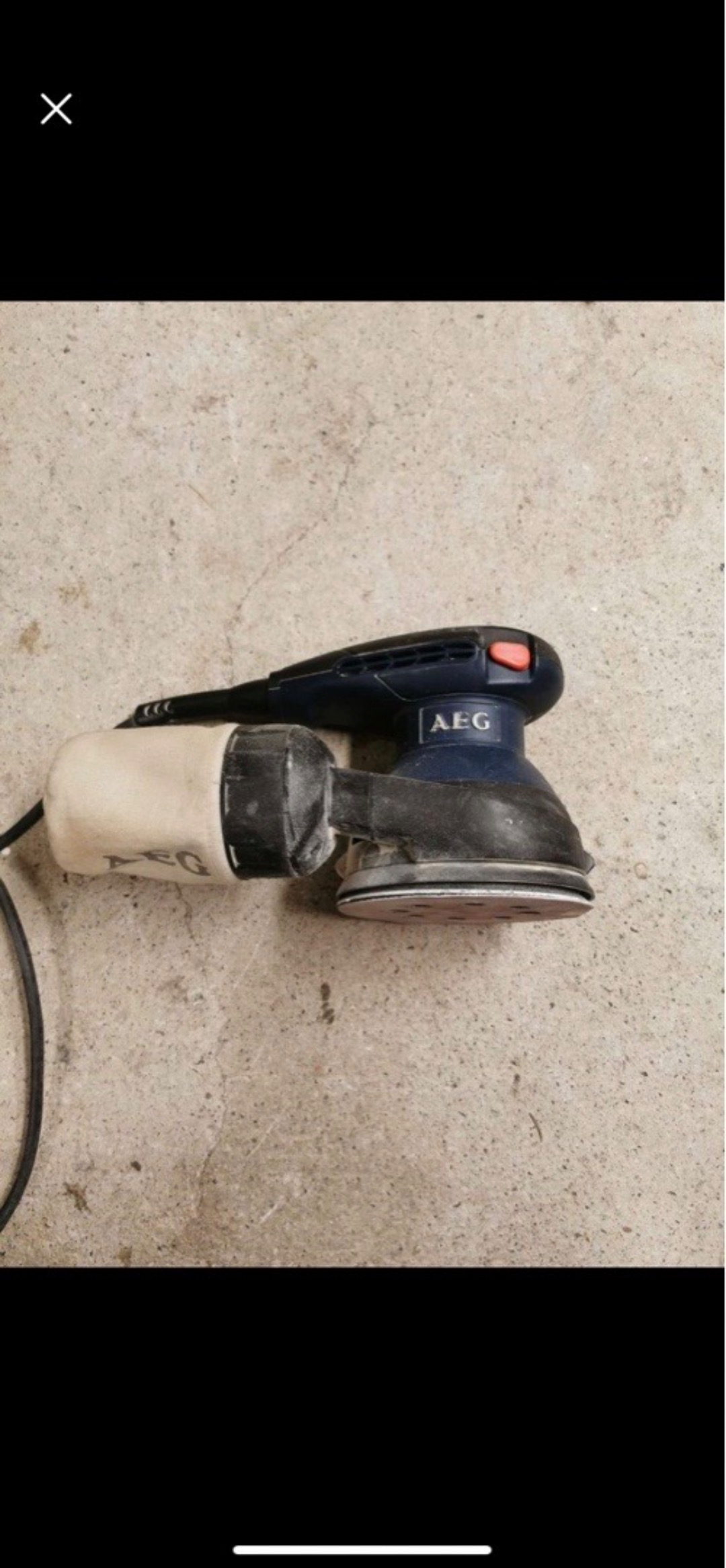 Slipmaskin-aeg 125 mm