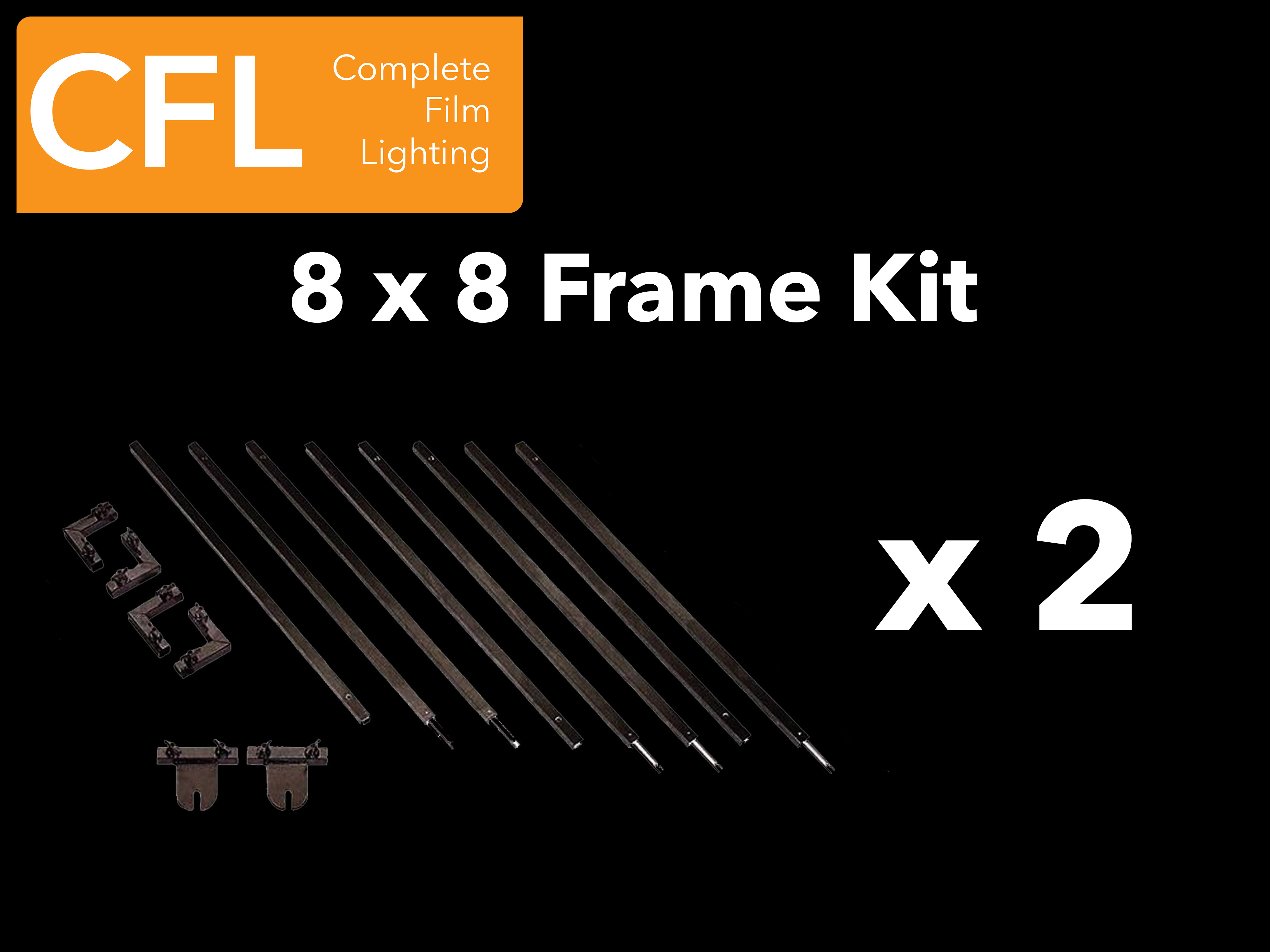 8x8 modular frame kit x 2