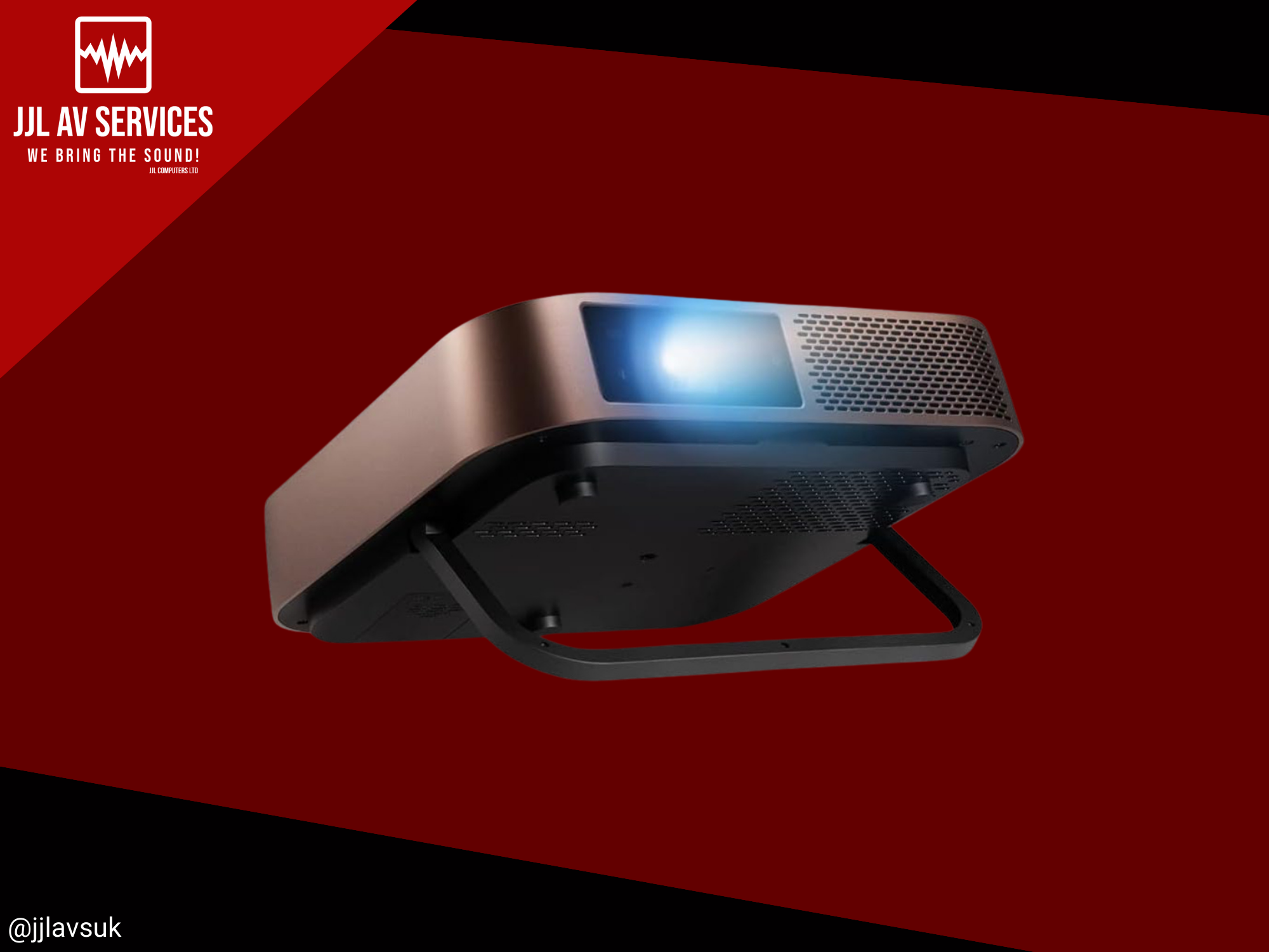 Viewsonic m2 1080p fhd portable projector with 1200 led lumens