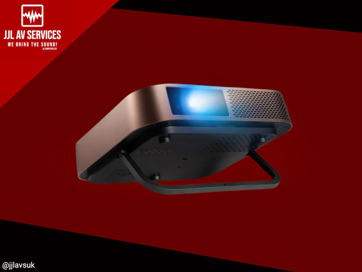 Viewsonic m2 1080p fhd portable projector with 1200 led lumens