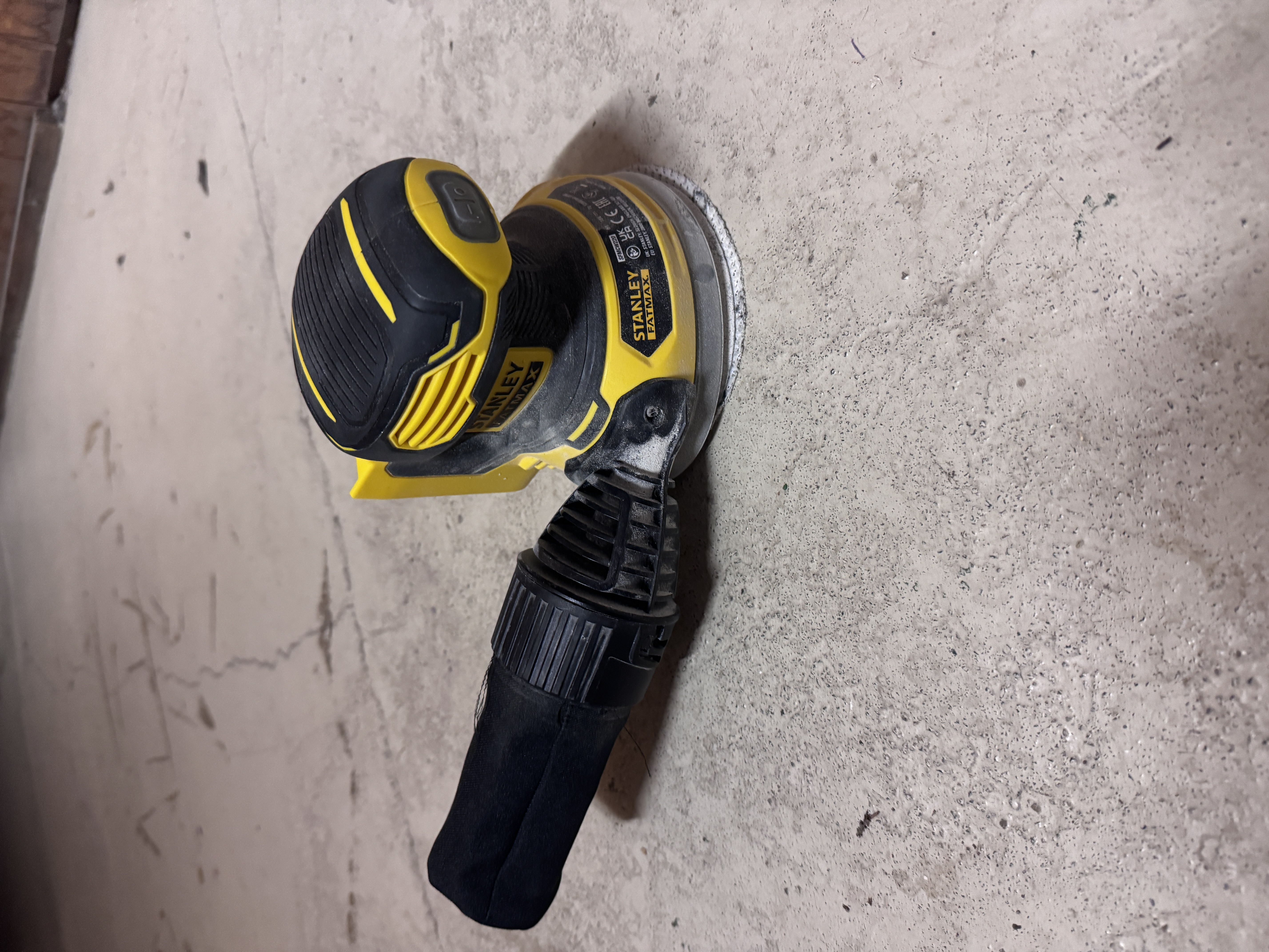 Stanley fatmax eksentersliper 18v