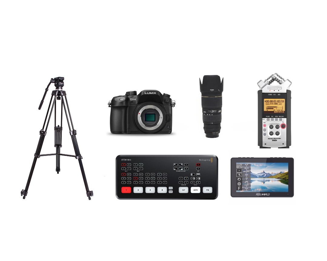 Mobilt oppsett for livestream