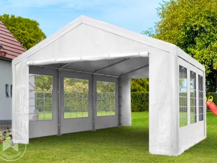 Partytält 4x6 m för 30-50 personer