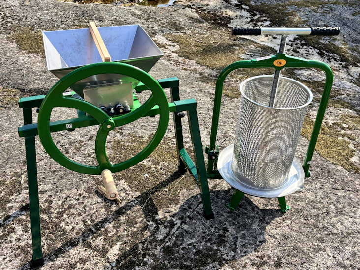 Fruktpress och fruktkross