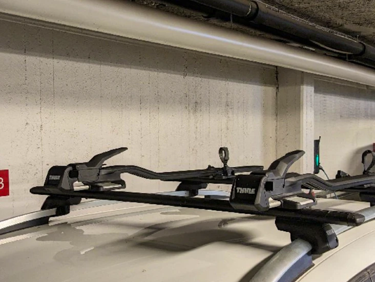 Thule wingbar evo 118cm + rail evo fot