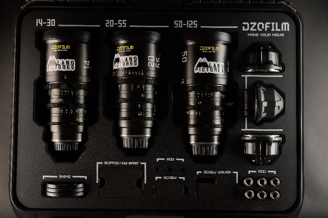 Dzo pictor 14-30, 20-55, 50-125 t2.8 sett