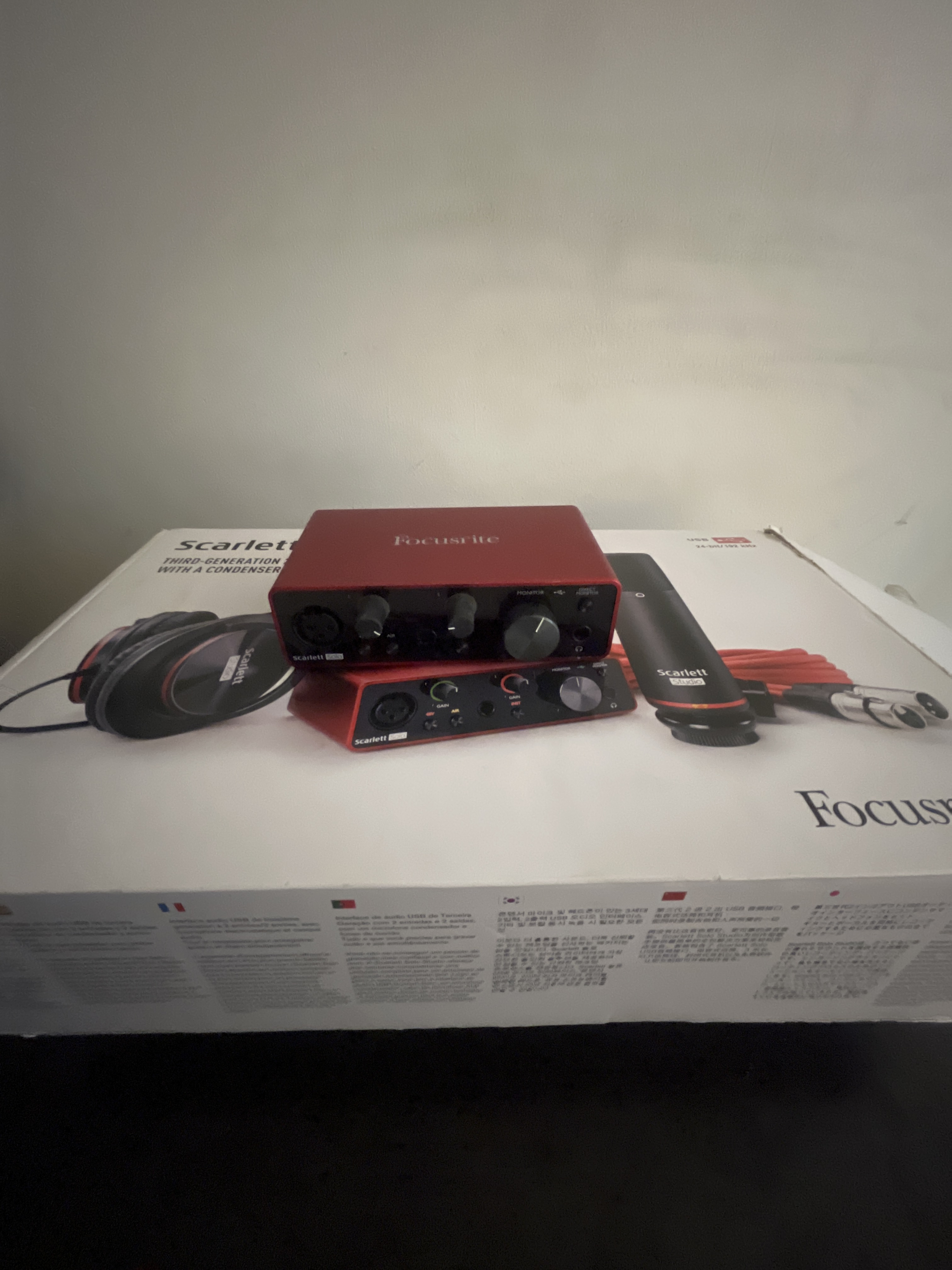 Focusrite solo 3rd generation audio interface