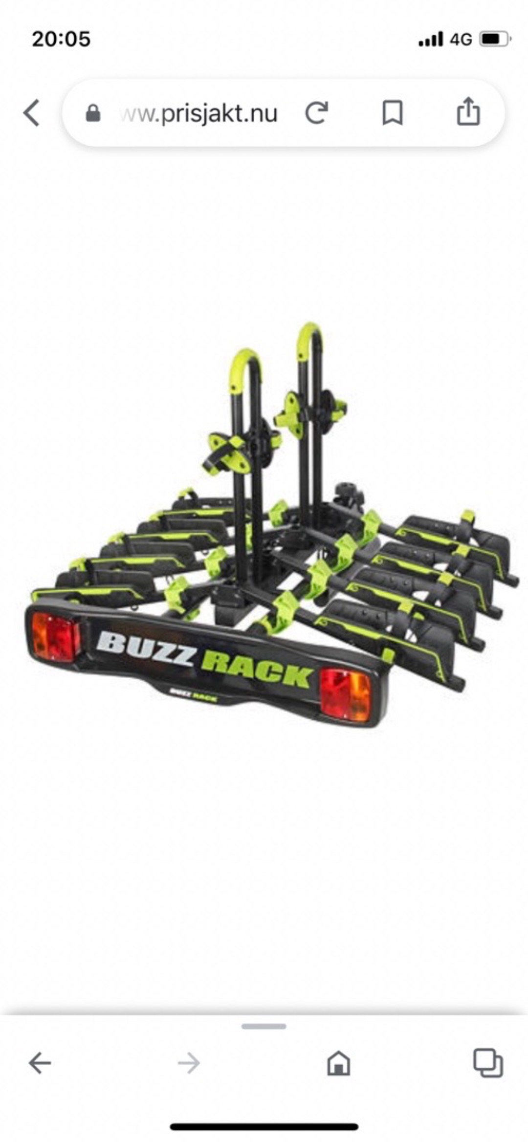 Cykelställ 4 cyklar