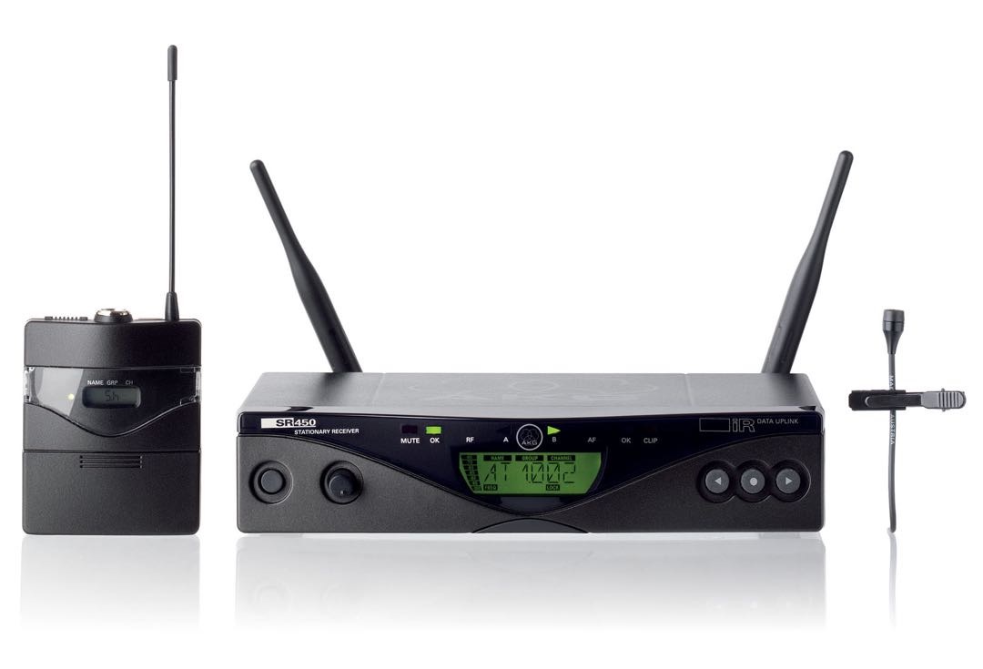 Trådlöst headset akg