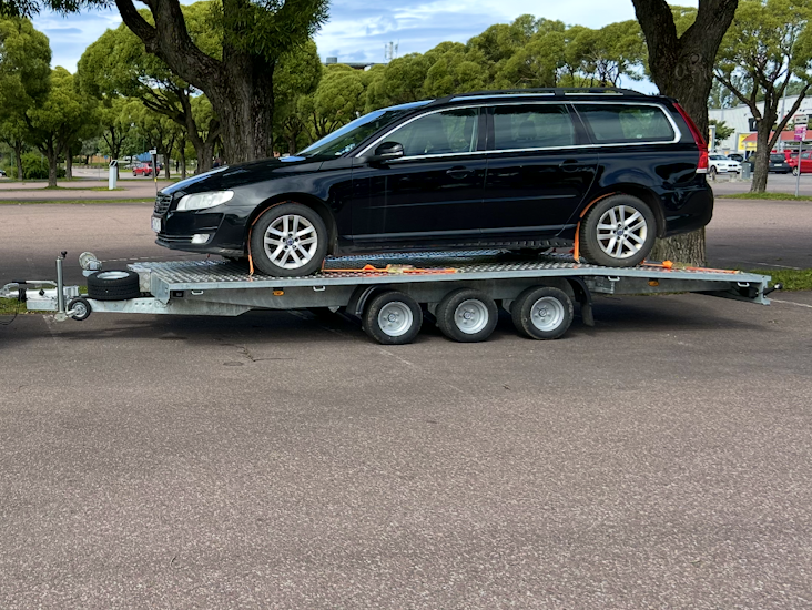 Biltransport släp 3500kg totalvikt