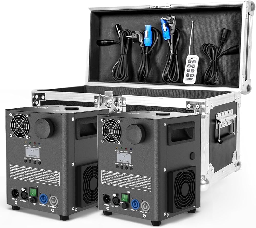 Cold sparkels maskin - 2st 750w
