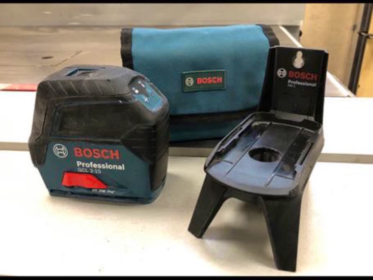 Blå bosch proff krysslaser