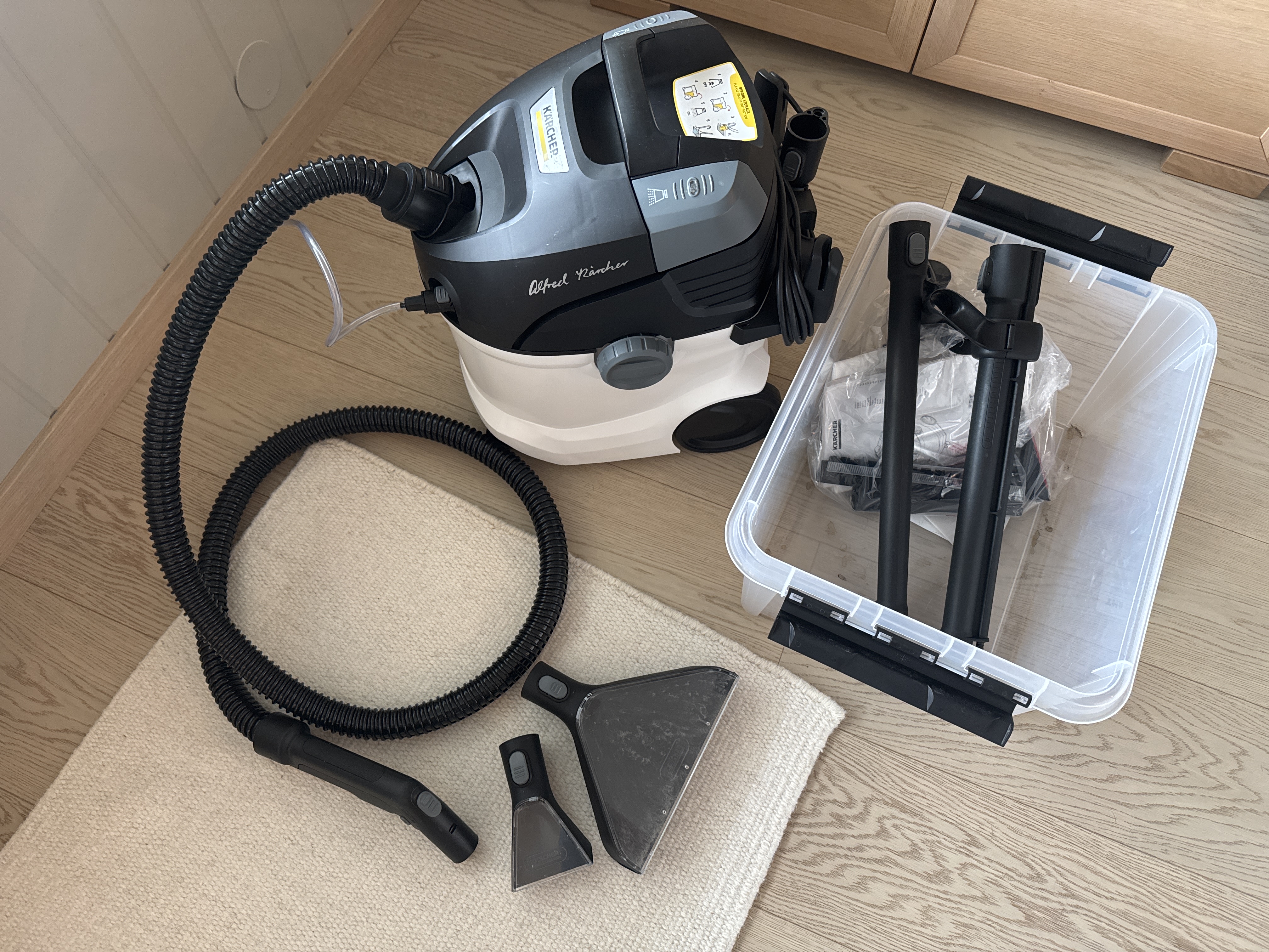 Karcher se6 møbel/tepperenser