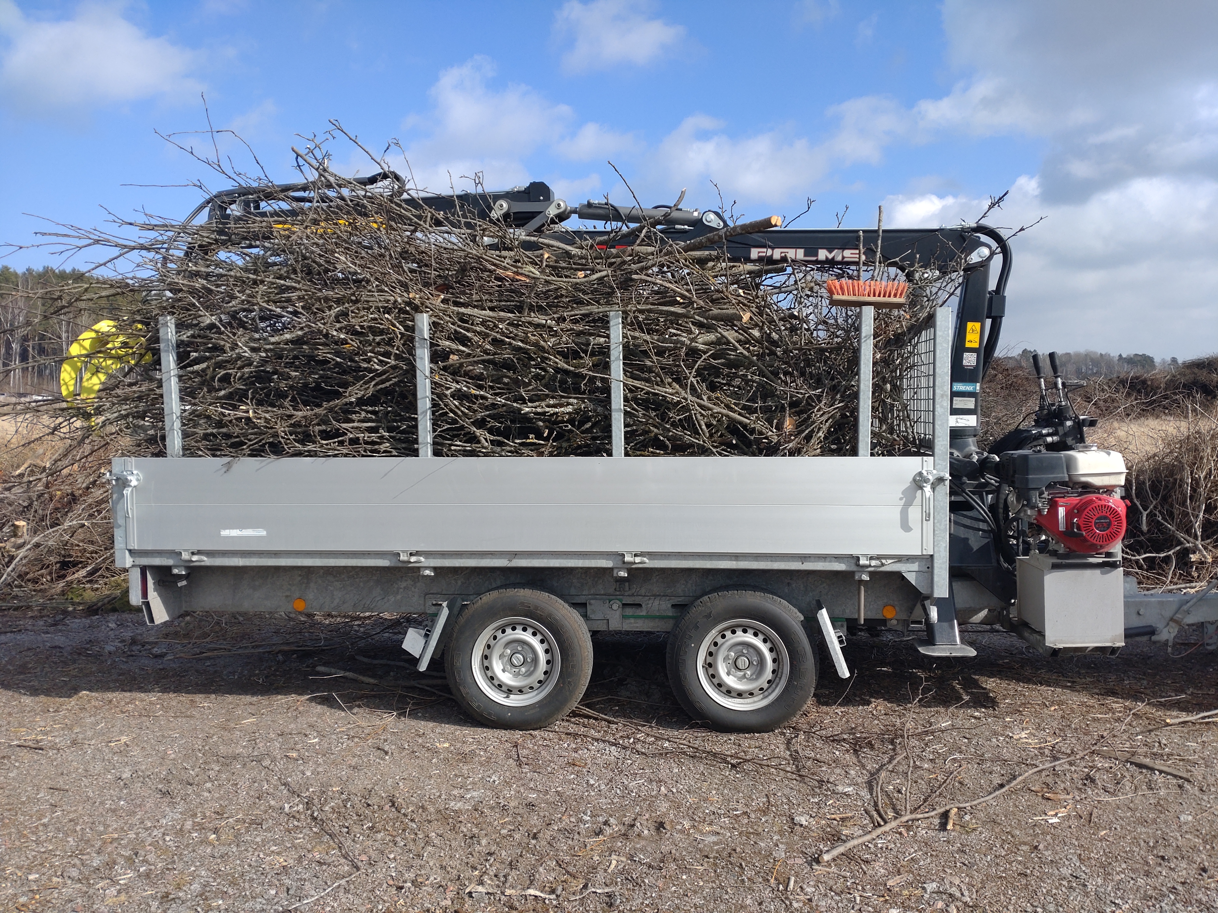 Hwr kransläp med timmergrip