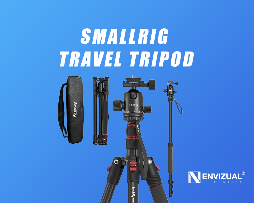 Smallrig 72" aluminum camera tripod, lightweight tripod & monopod with ball head and quick release plate