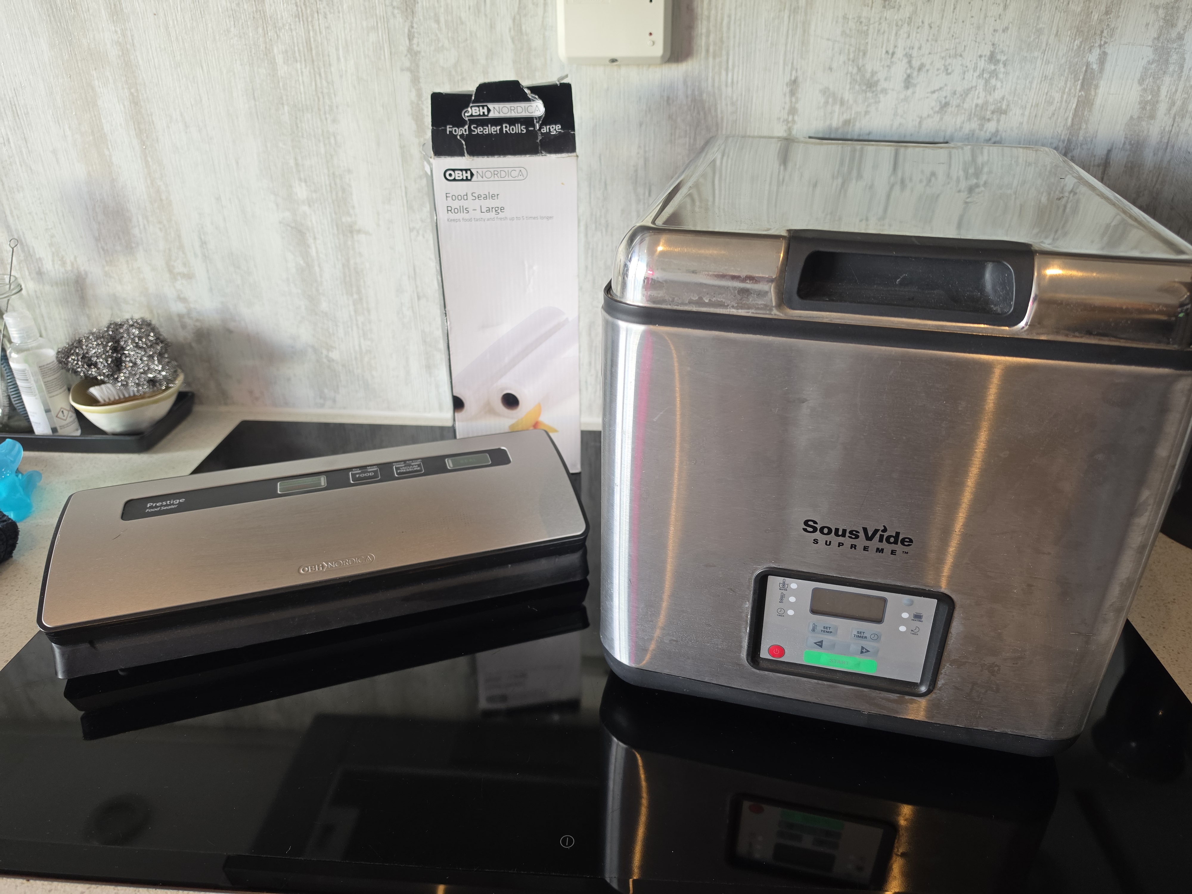 Sous vide supreme vannbad