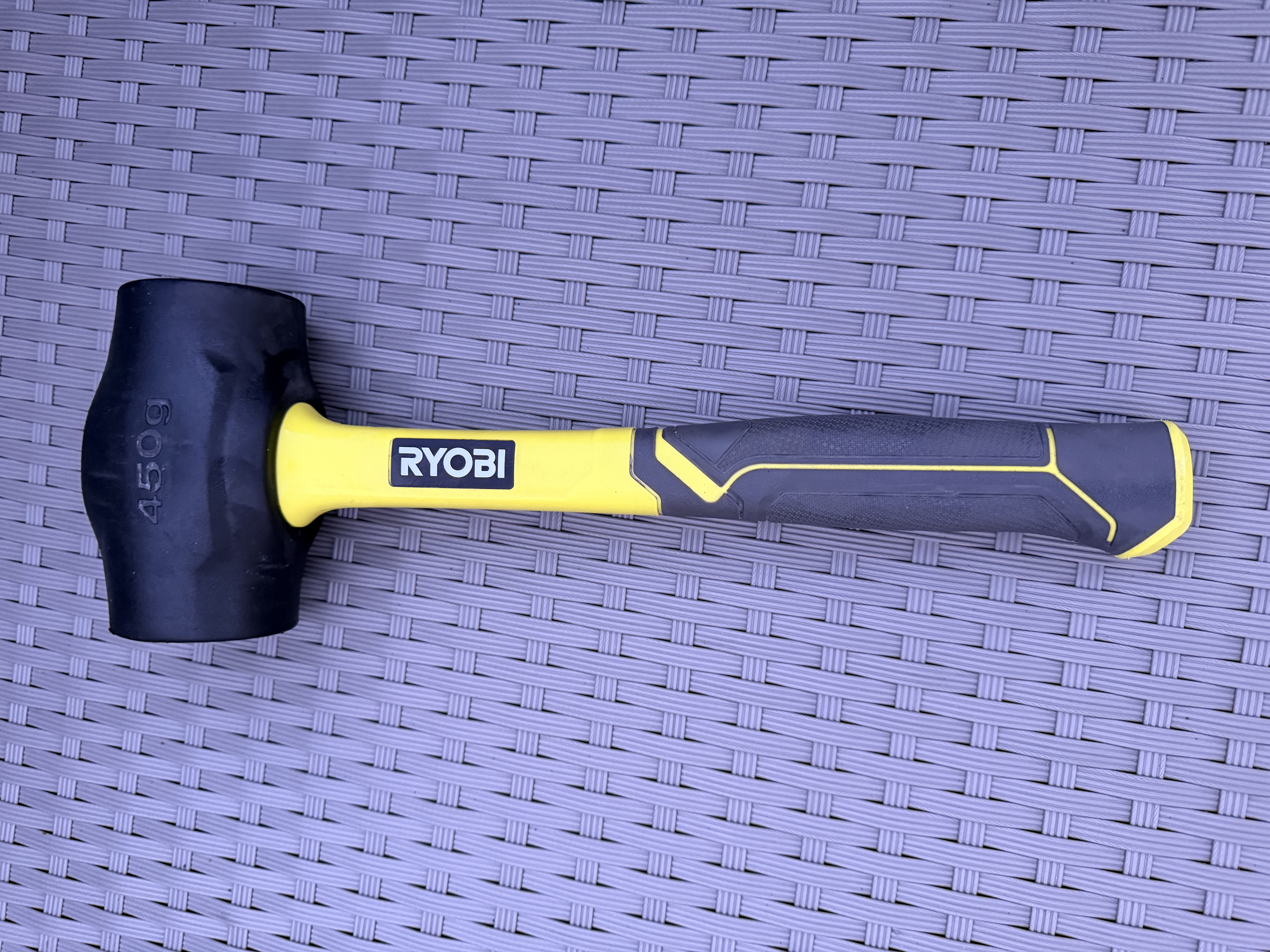 Gummiklubba 450 g ryobi 