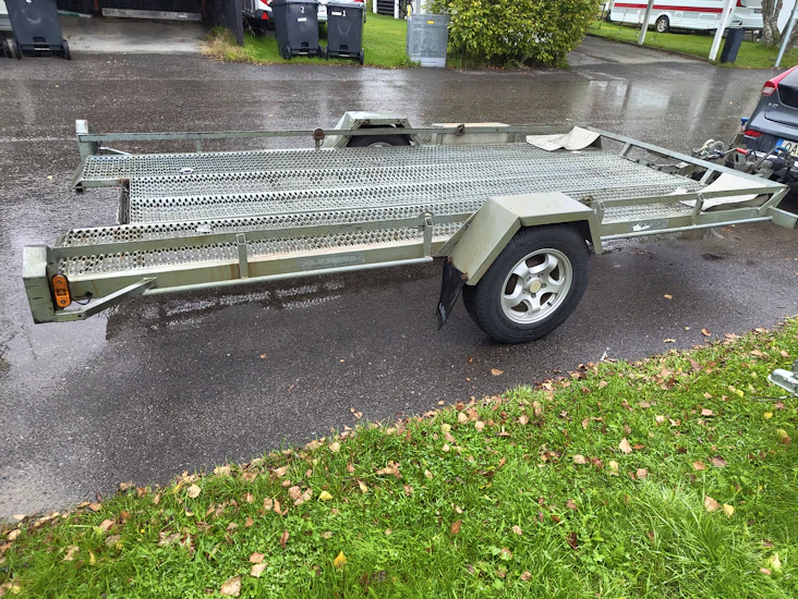 Biltrailer på b-kort (180x380cm)