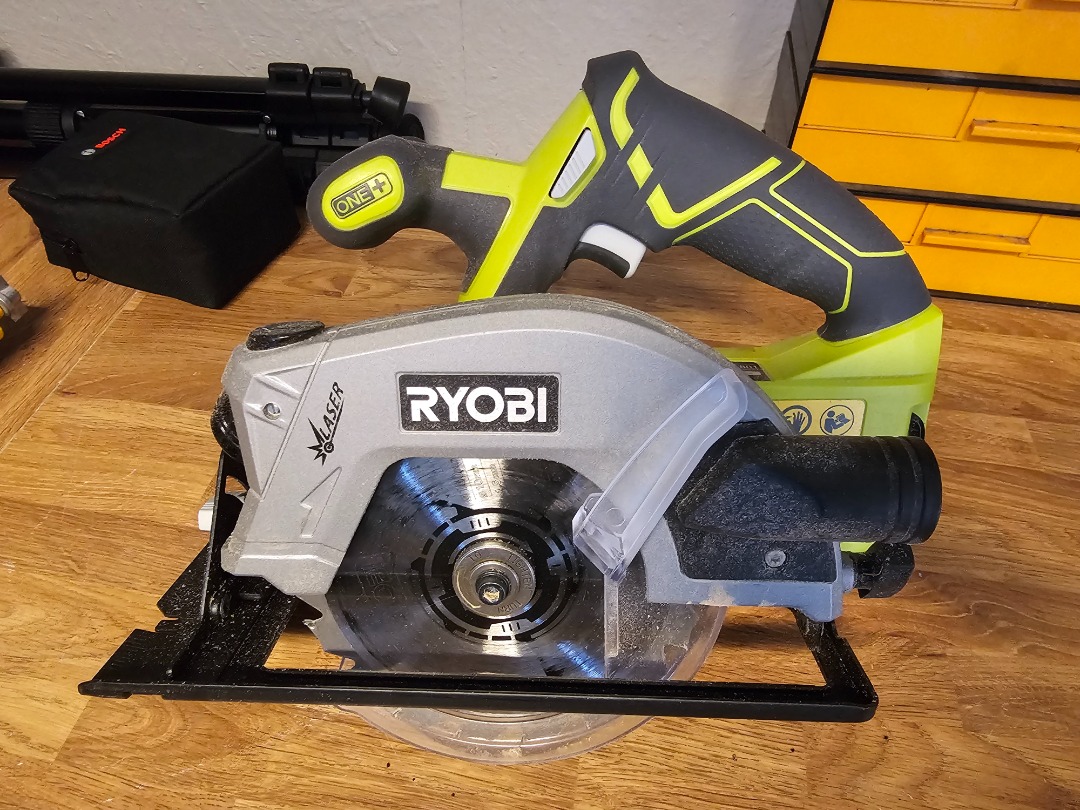 Batteridrevet sirkelsag ryobi