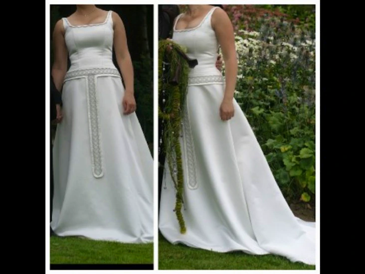 Middelalder-stil kjole str ca 38