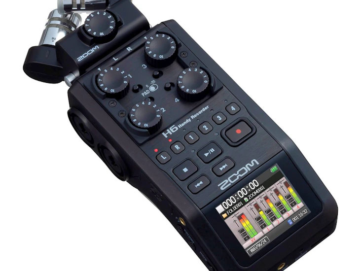 Zoom h6 lydopptaker