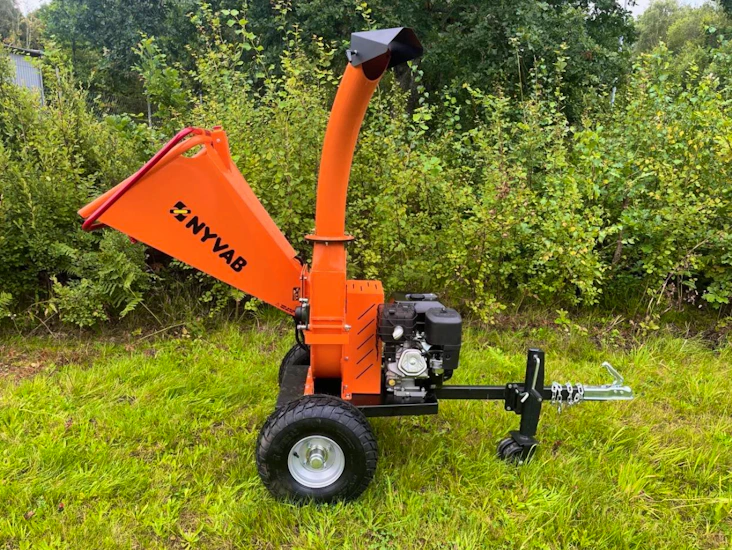 Rejäl flismaskin / flistugg