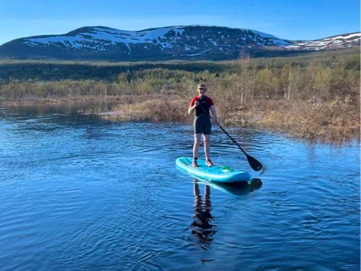 Uppblåsbar stabil sup