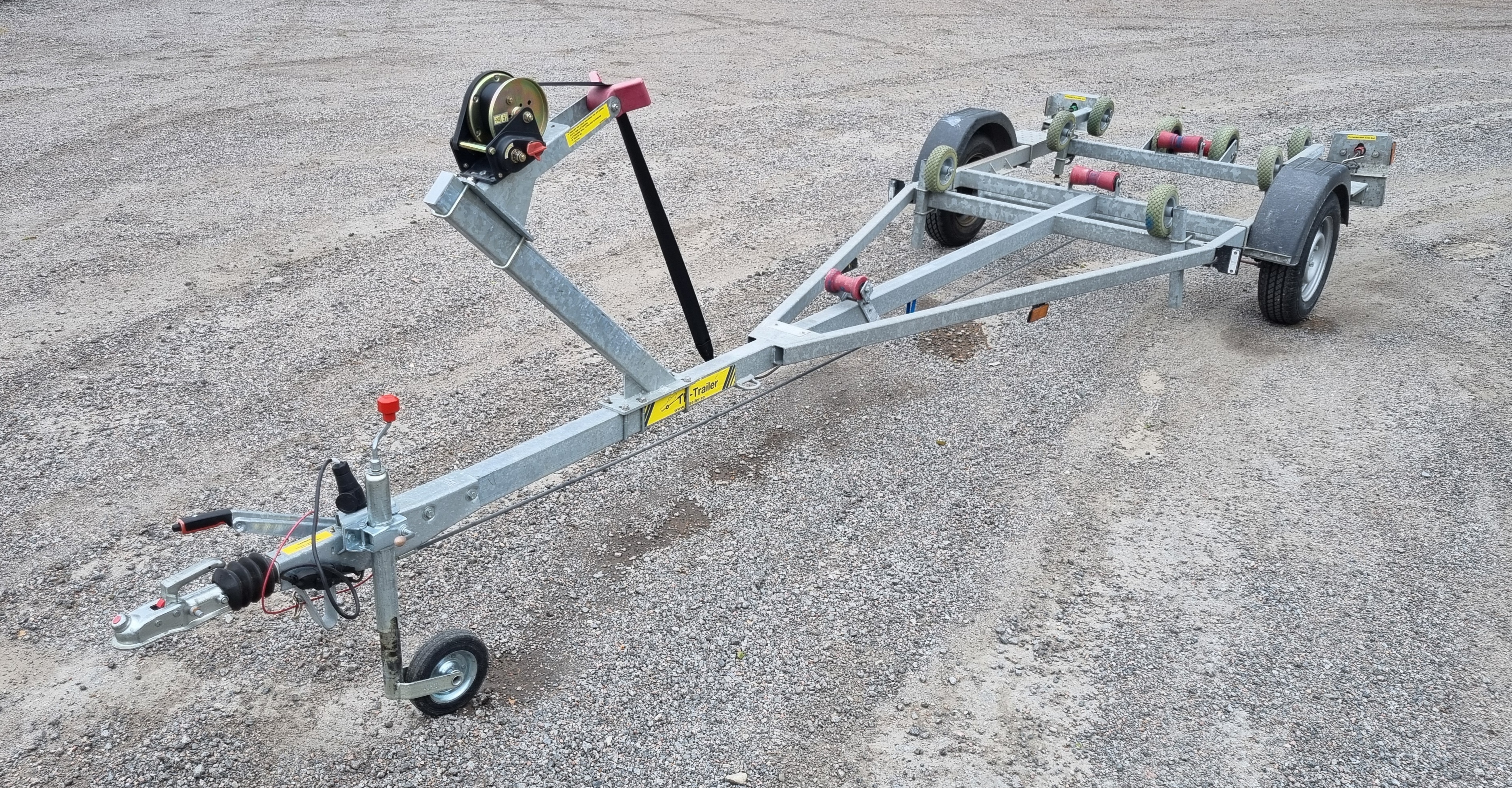 Bromsad 80km/h tk båttrailer 