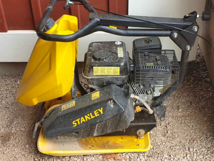 Markvibrator 6,5 hk 85 kg